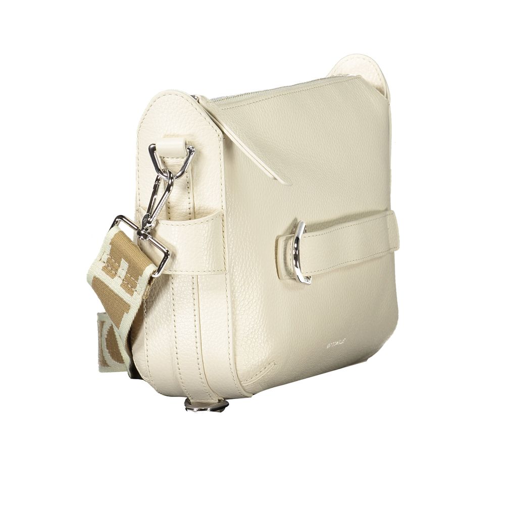 Coccinelle Bianco Leather Women Handbag - ClickThatClicks 