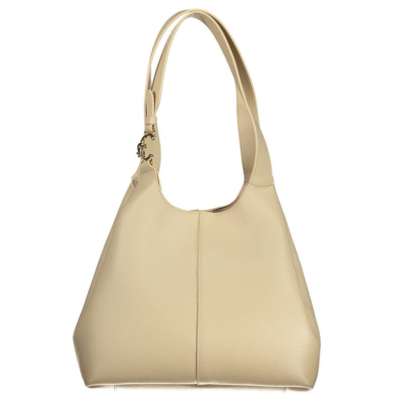 Coccinelle Beige Leather Women Handbag