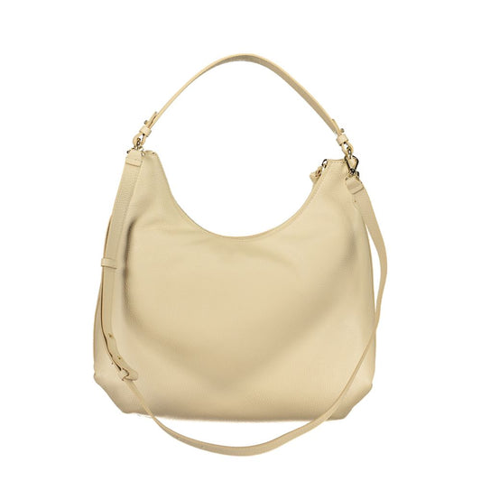 Coccinelle Beige Leather Women Handbag - ClickThatClicks 