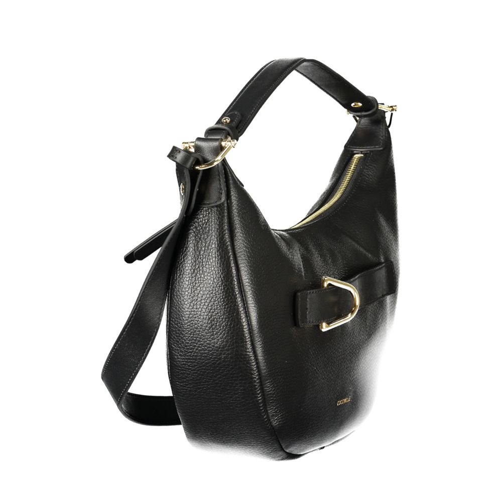 Coccinelle Black Leather Women Handbag - ClickThatClicks 