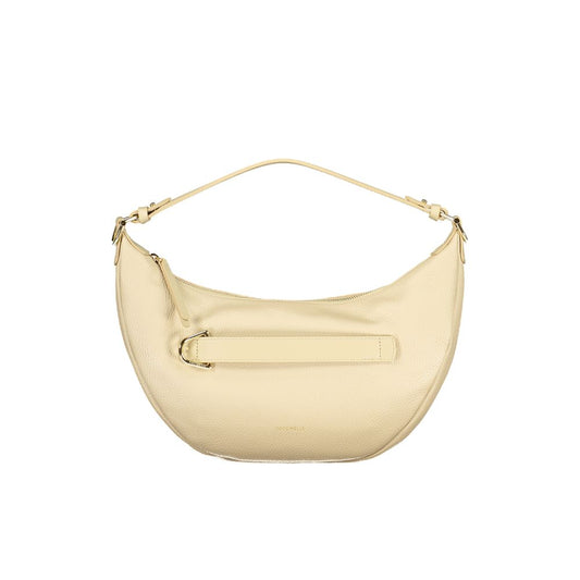 Coccinelle Beige Leather Women Handbag - ClickThatClicks 