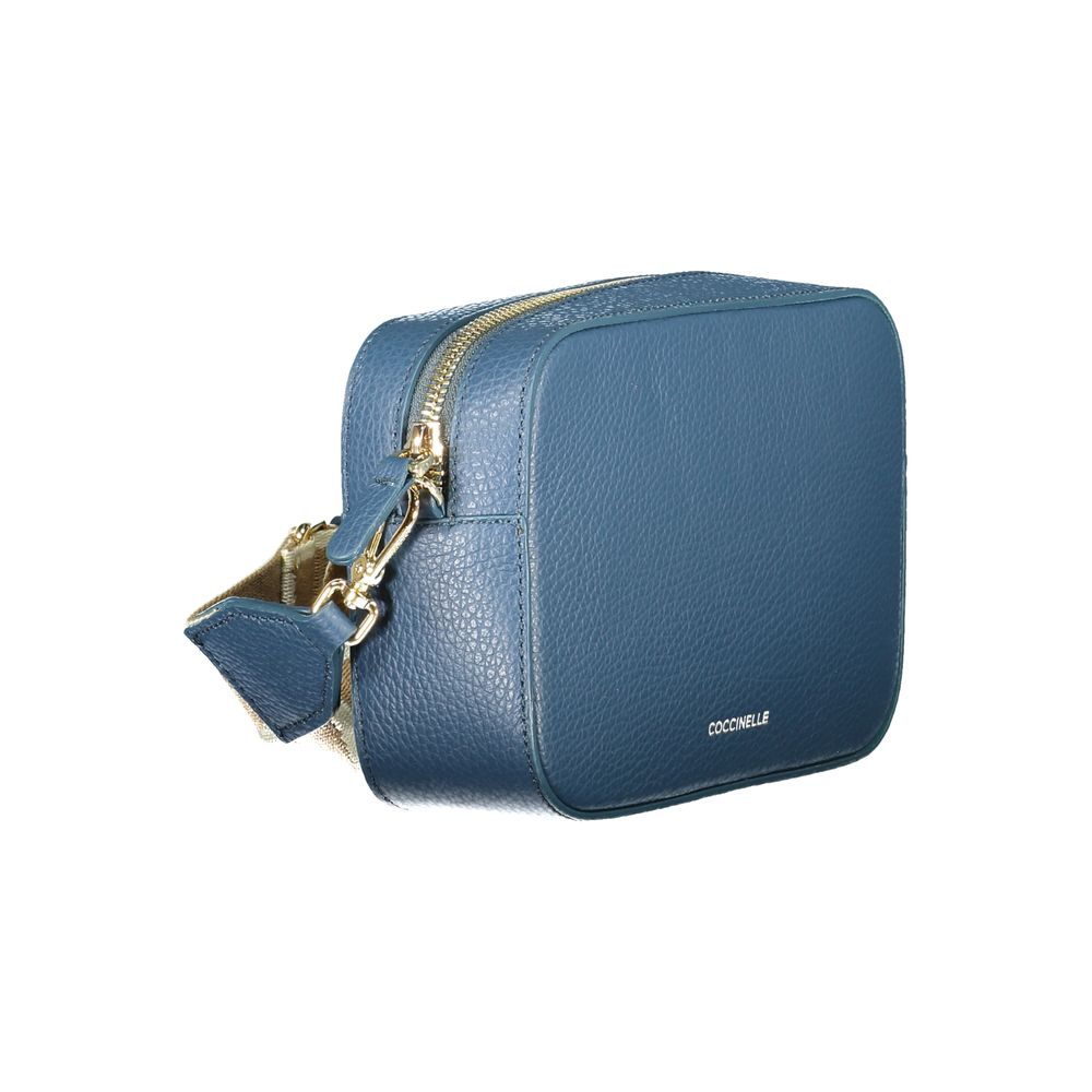 Coccinelle Blue Leather Women's Handbag - ClickThatClicks 