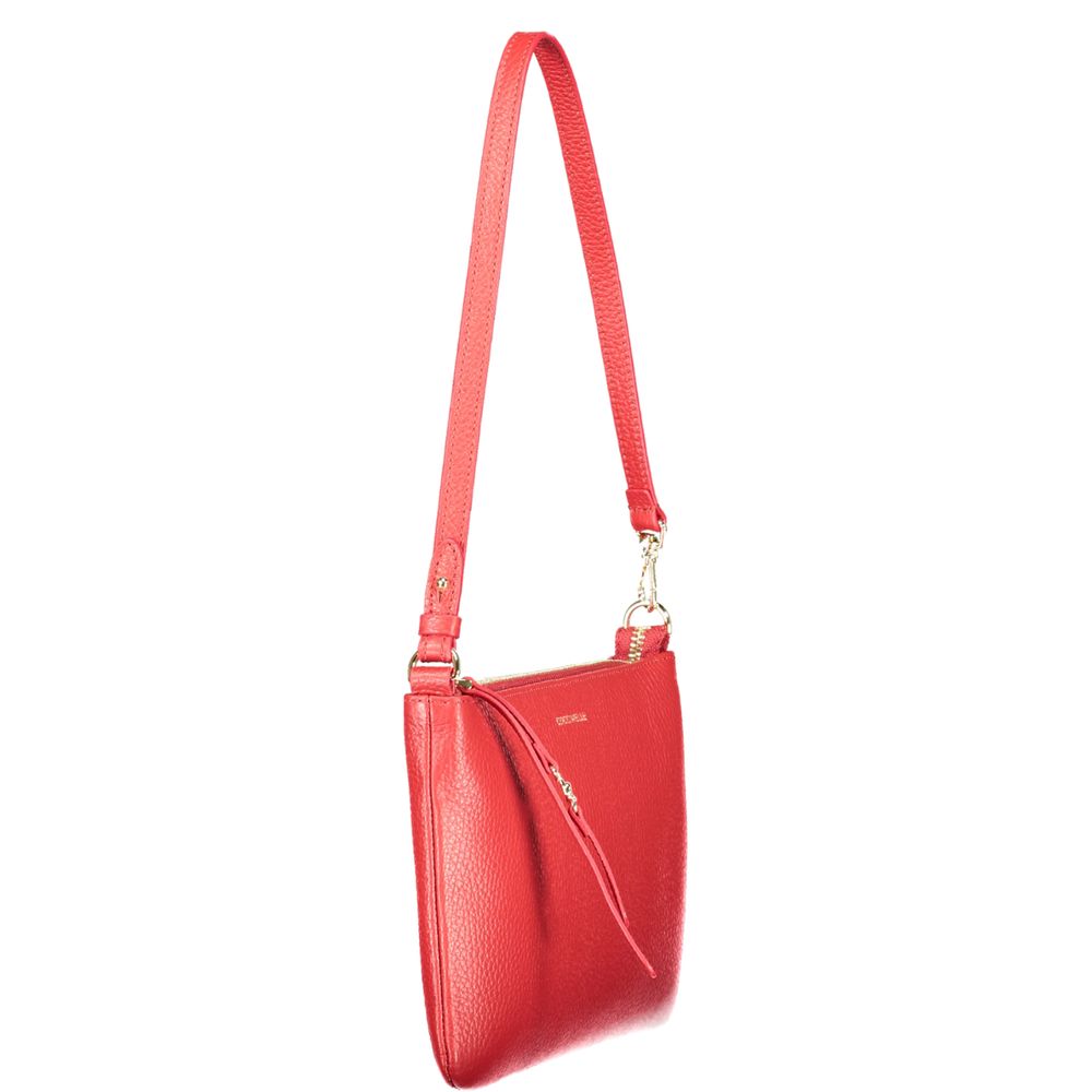 Coccinelle Red Leather Women Handbag - ClickThatClicks 