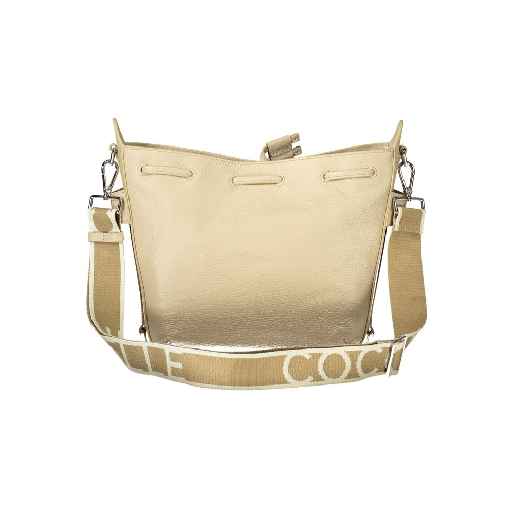 Coccinelle Beige Pelle Women's Handbag - ClickThatClicks 