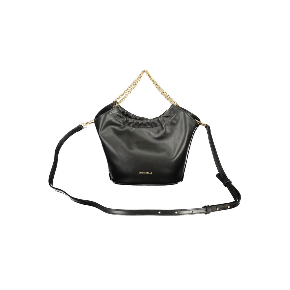 Coccinelle Black Leather Women Handbag - ClickThatClicks 