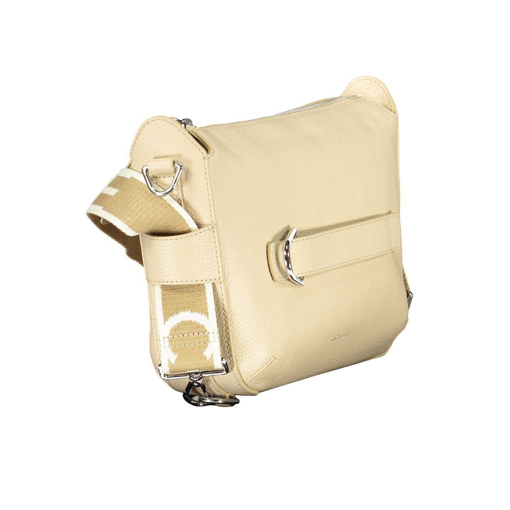 Coccinelle Beige Leather Womens Handbag - ClickThatClicks 