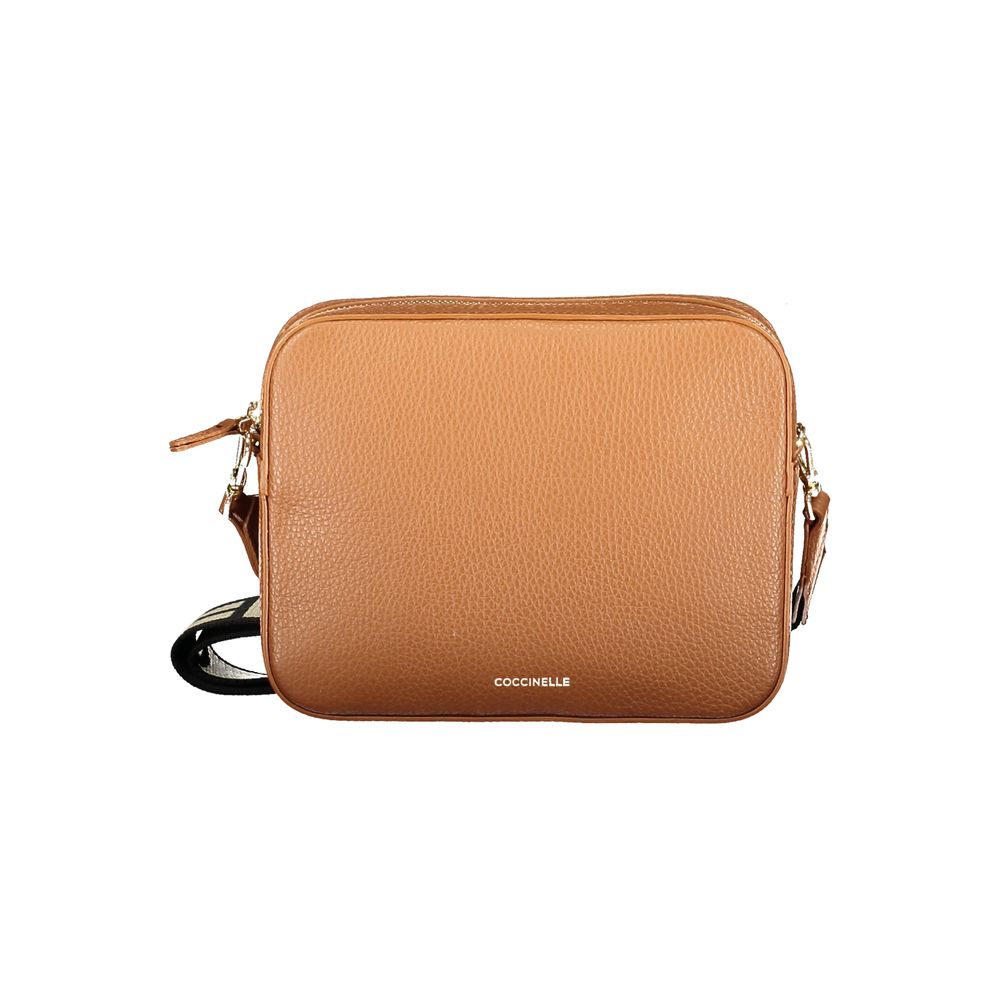 Coccinelle Marrone Pelle Woman Handbag - ClickThatClicks 