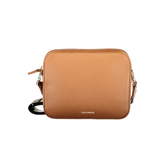 Coccinelle Marrone Pelle Woman Handbag - ClickThatClicks 