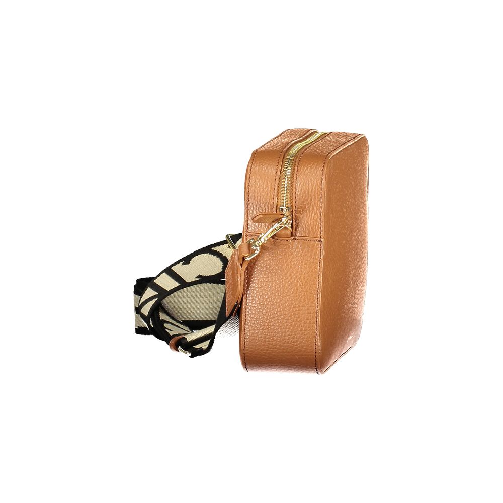 Coccinelle Marrone Pelle Woman Handbag - ClickThatClicks 