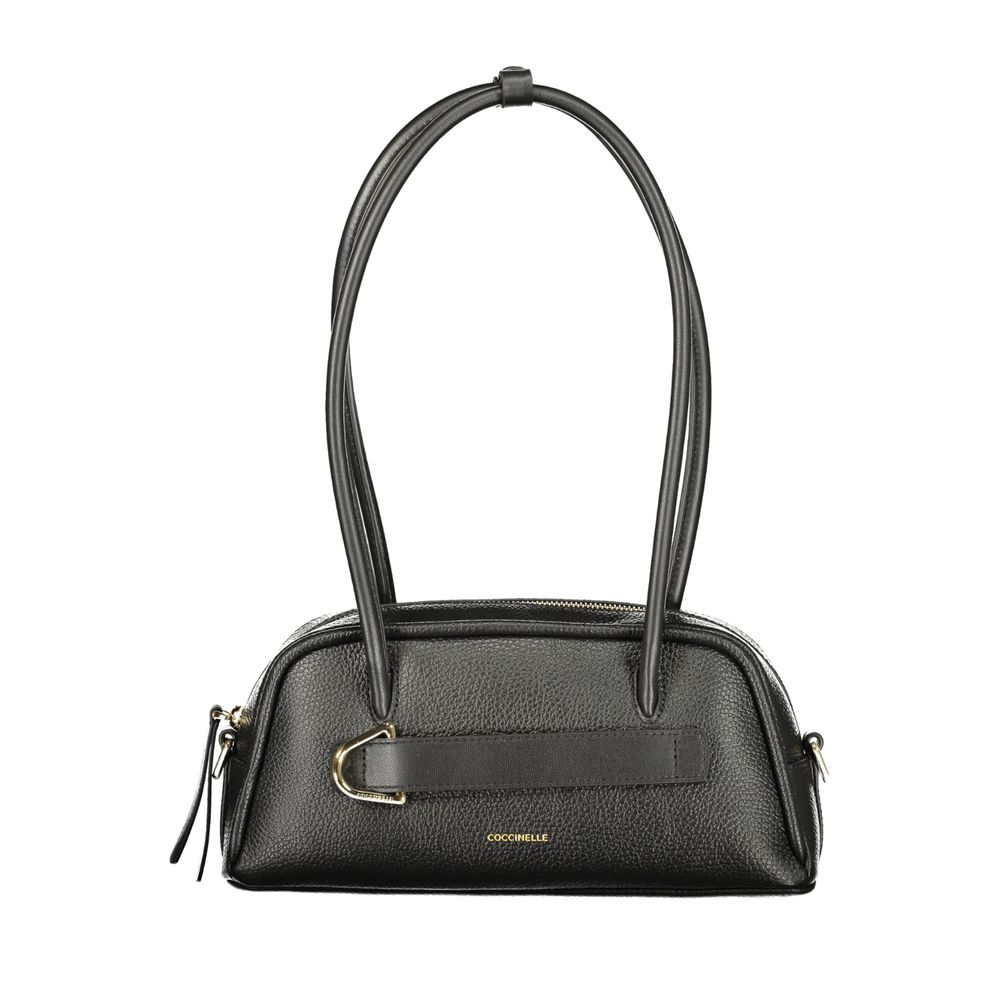 Coccinelle Black Leather Women's Handbag - ClickThatClicks 