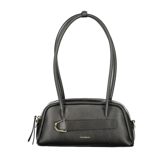 Coccinelle Black Leather Women's Handbag - ClickThatClicks 