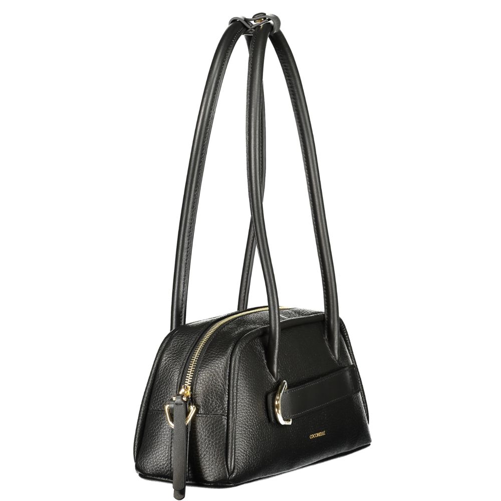 Coccinelle Black Leather Women's Handbag - ClickThatClicks 
