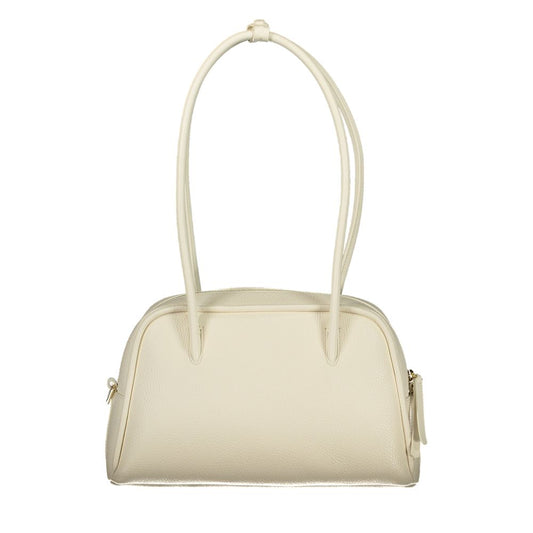 Coccinelle Bianco Pelle Women Handbag - ClickThatClicks 