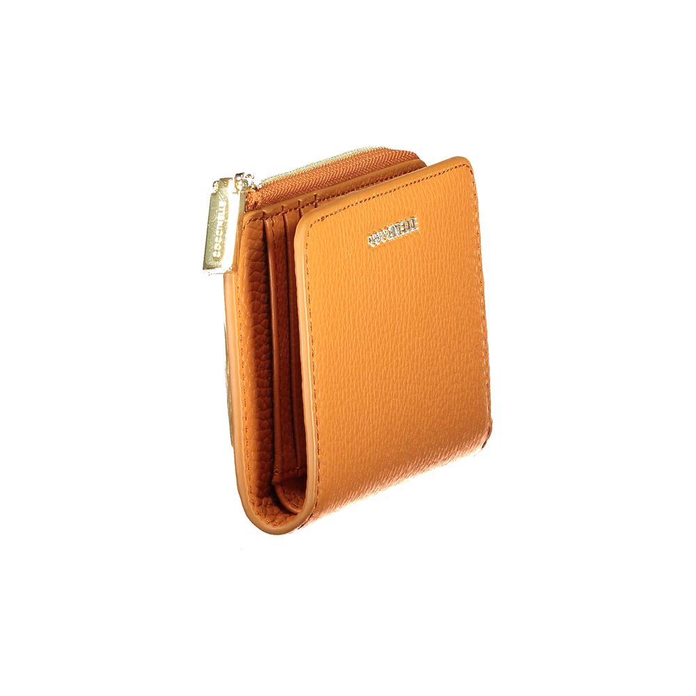 Coccinelle Arancione Leather Women Wallet - ClickThatClicks 