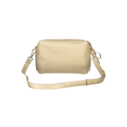 Coccinelle Beige Leather Women Handbag - ClickThatClicks 