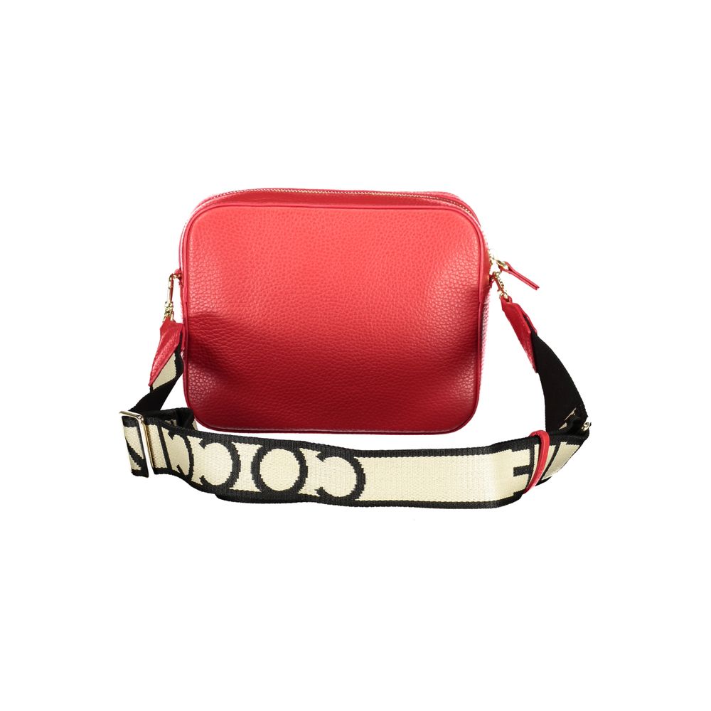 Coccinelle Red Leather Women Handbag - ClickThatClicks 