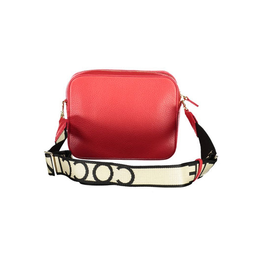 Coccinelle Red Leather Women Handbag - ClickThatClicks 