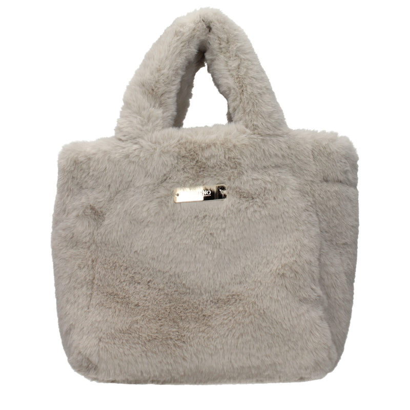 Herno Gray Fur Handbag - ClickThatClicks 