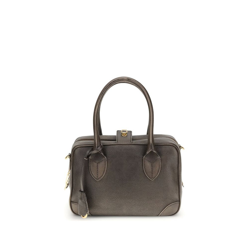 Golden Goose Brown Calf Leather Bos Taurus Shoulder Bag - ClickThatClicks 