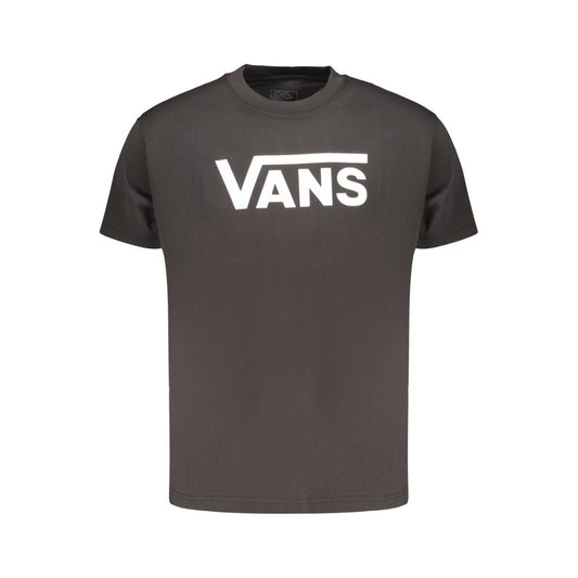 Vans Black Cotton Men's T-Shirt - ClickThatClicks 
