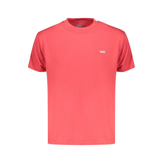 Vans Red Cotton Men T-Shirt - ClickThatClicks 