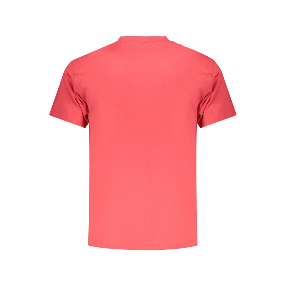 Vans Red Cotton Men T-Shirt - ClickThatClicks 