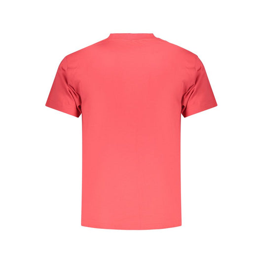 Vans Red Cotton Men T-Shirt - ClickThatClicks 