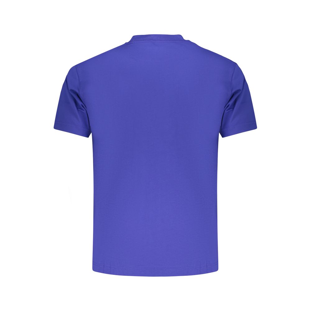 Vans Blu Cotton Men T-Shirt - ClickThatClicks 