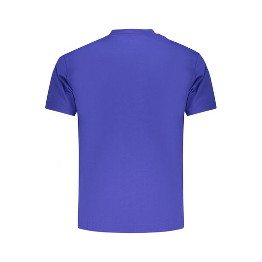 Vans Blu Cotton Men T-Shirt - ClickThatClicks 