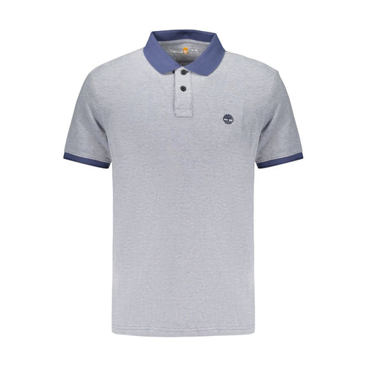 Timberland Blue Cotton Men's Polo - ClickThatClicks 