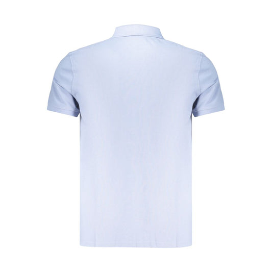 Timberland Azzurro Cotton Men's Polo - ClickThatClicks 