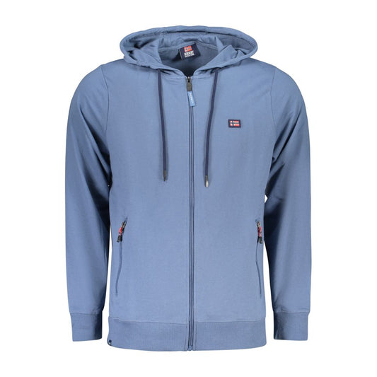 Norway 1963 Blue Cotton Men's Sweatshirt - ClickThatClicks 