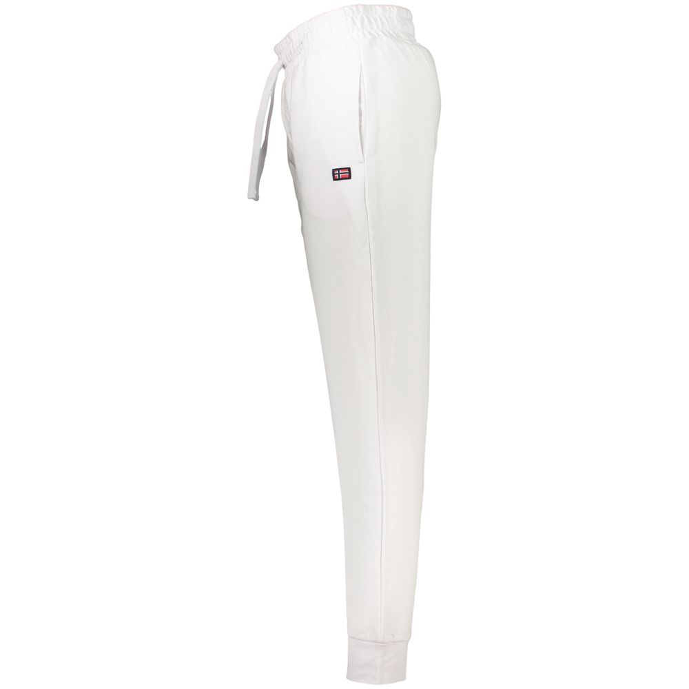Norway 1963 Bianco Cotton Men's Trackpant - ClickThatClicks 