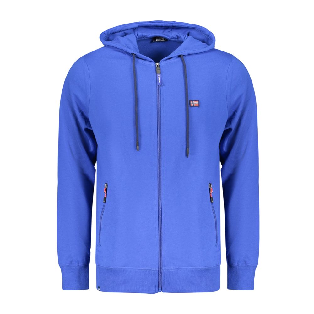 Norway 1963 Blue Cotton Men's Hoodie - ClickThatClicks 