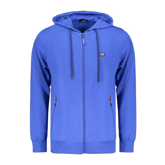 Norway 1963 Blue Cotton Men's Hoodie - ClickThatClicks 