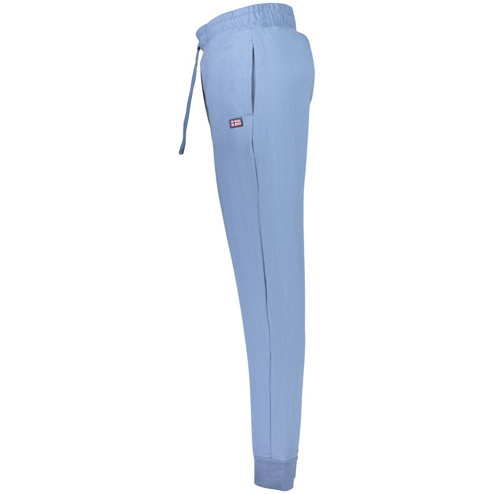Norway 1963 Blue Cotton Joggers (Workout Pants) - ClickThatClicks 