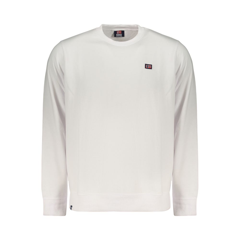 Norway 1963 Bianco Cotton Men Sweatshirt - ClickThatClicks 