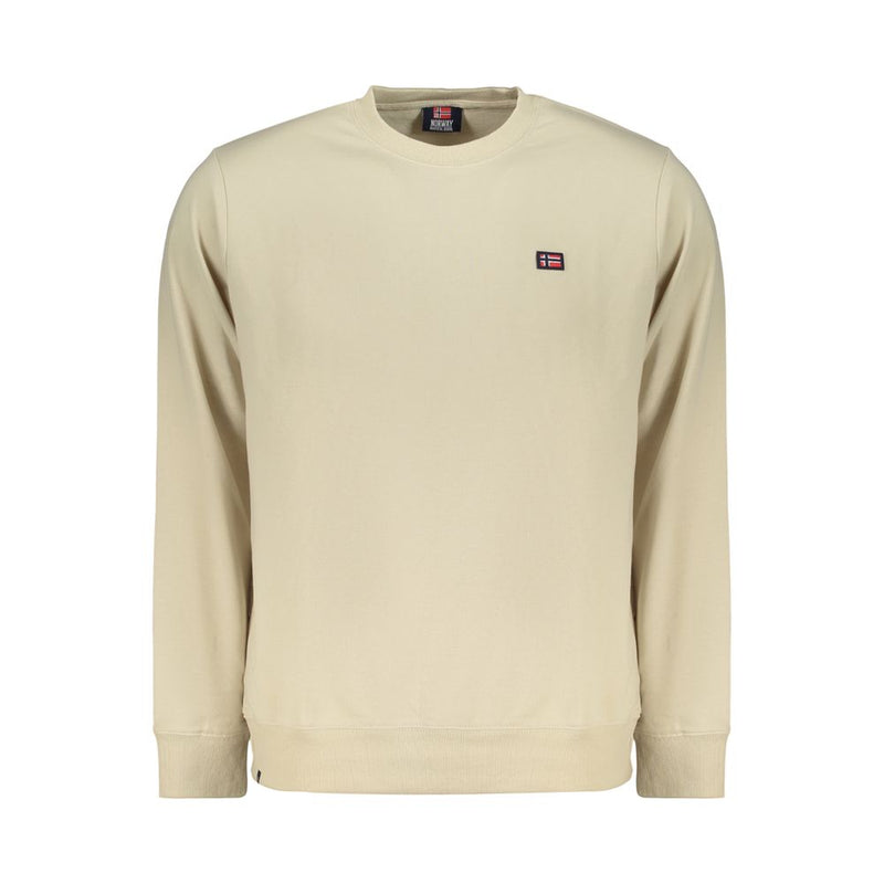 Norway 1963 Beige Cotton Men Sweatshirt