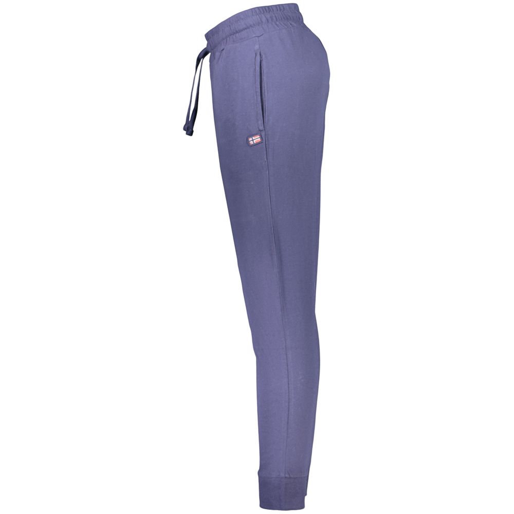 Norway 1963 Blue Cotton Joggers (Workout Pants) - ClickThatClicks 