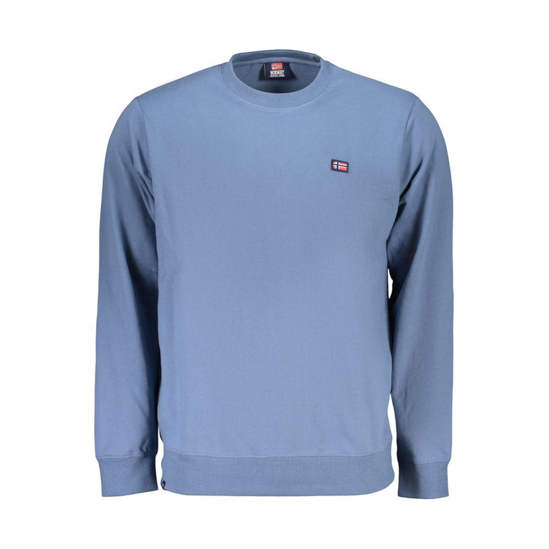 Norway 1963 Blue Cotton Sweatshirt - ClickThatClicks 