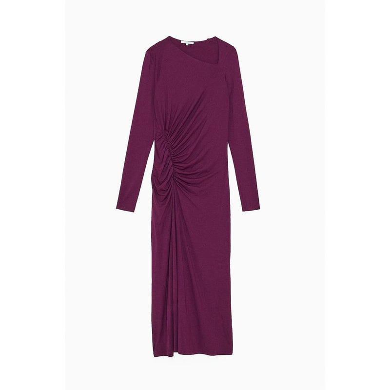 Patrizia Pepe Purple Viscose Casual Dress