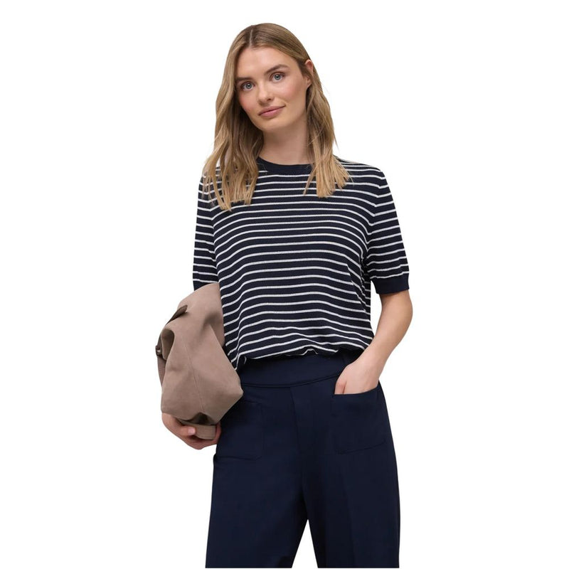 Street One Blue Viscose T-Shirt