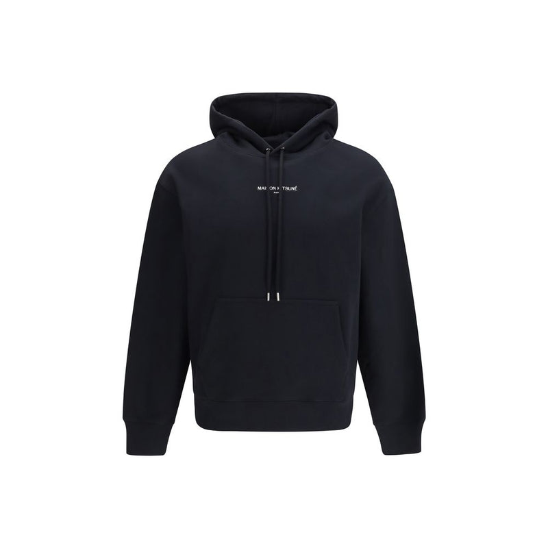 Maison Kitsuné Black Cotton Sweatshirt