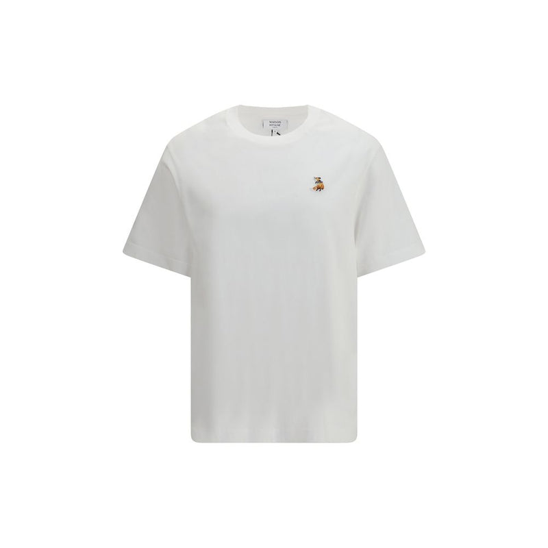 Maison Kitsuné White Cotton T-Shirt