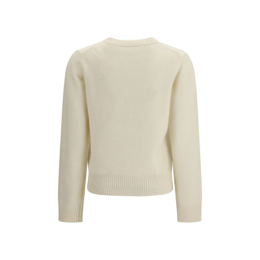 Ganni Beige Wool Oves Aries Sweatshirt