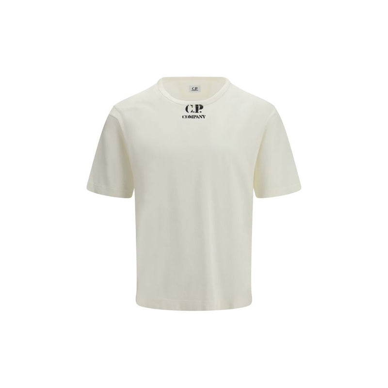 C.P. Company White Cotton T-Shirt