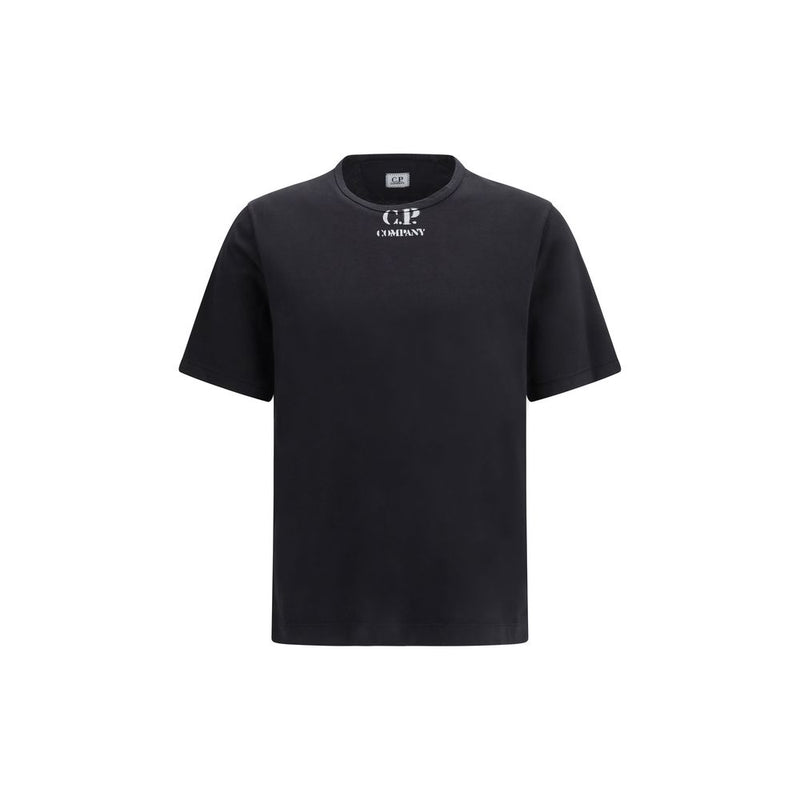 C.P. Company Black Cotton T-Shirt
