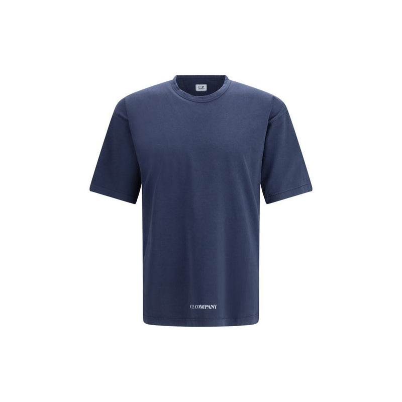 C.P. Company Blue Cotton T-Shirt