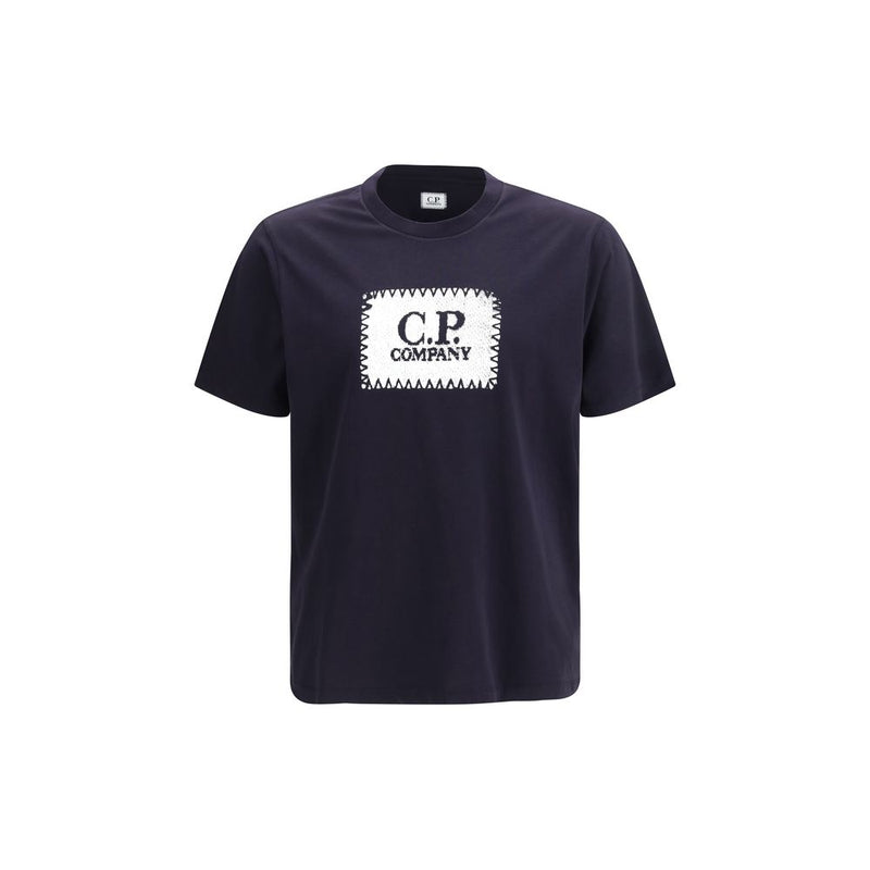 C.P. Company Blue Cotton T-Shirt