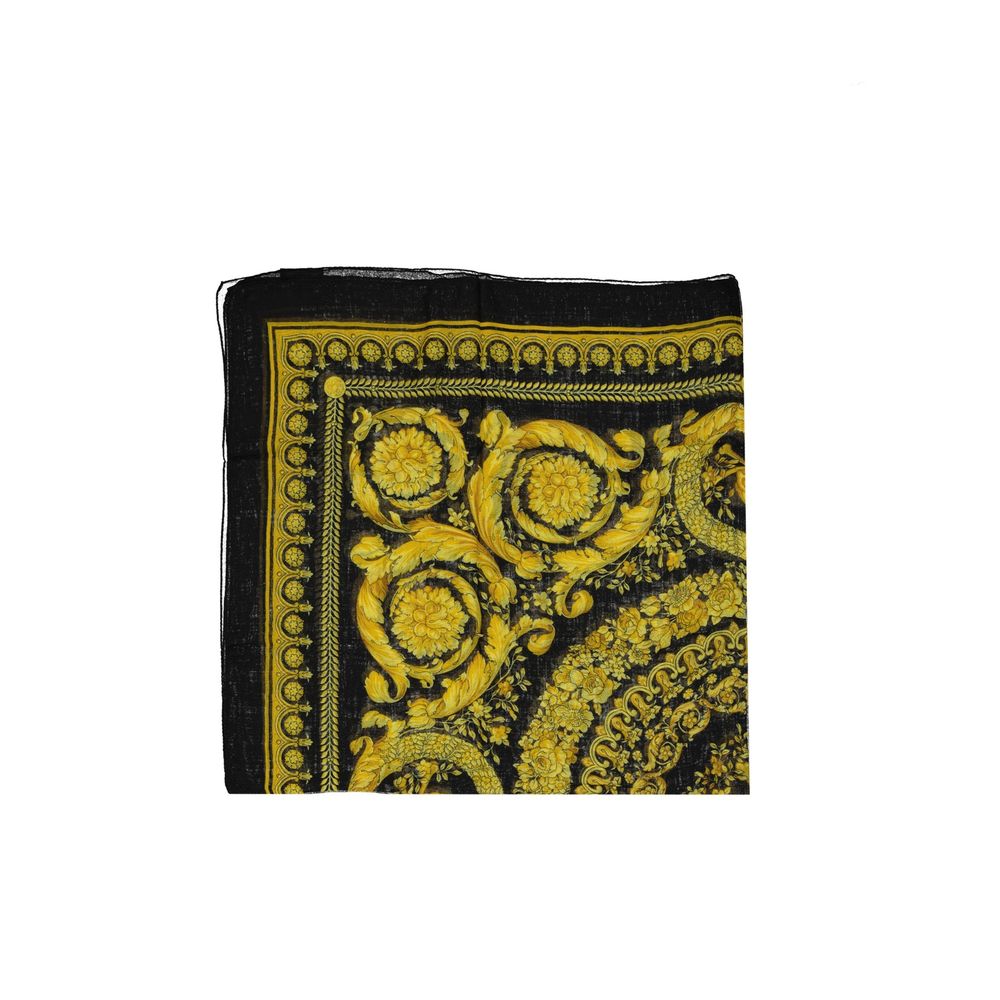 Versace Black Modal Scarf